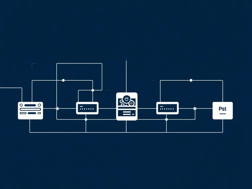 A technical diagram showing a data processing pipeline with
